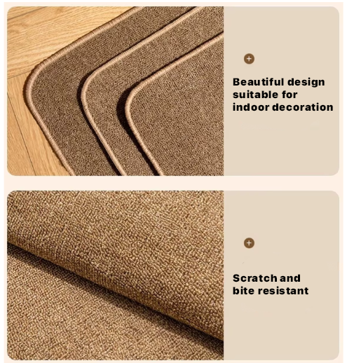 Wear-Resistant Sisal Cat Scratching Mat