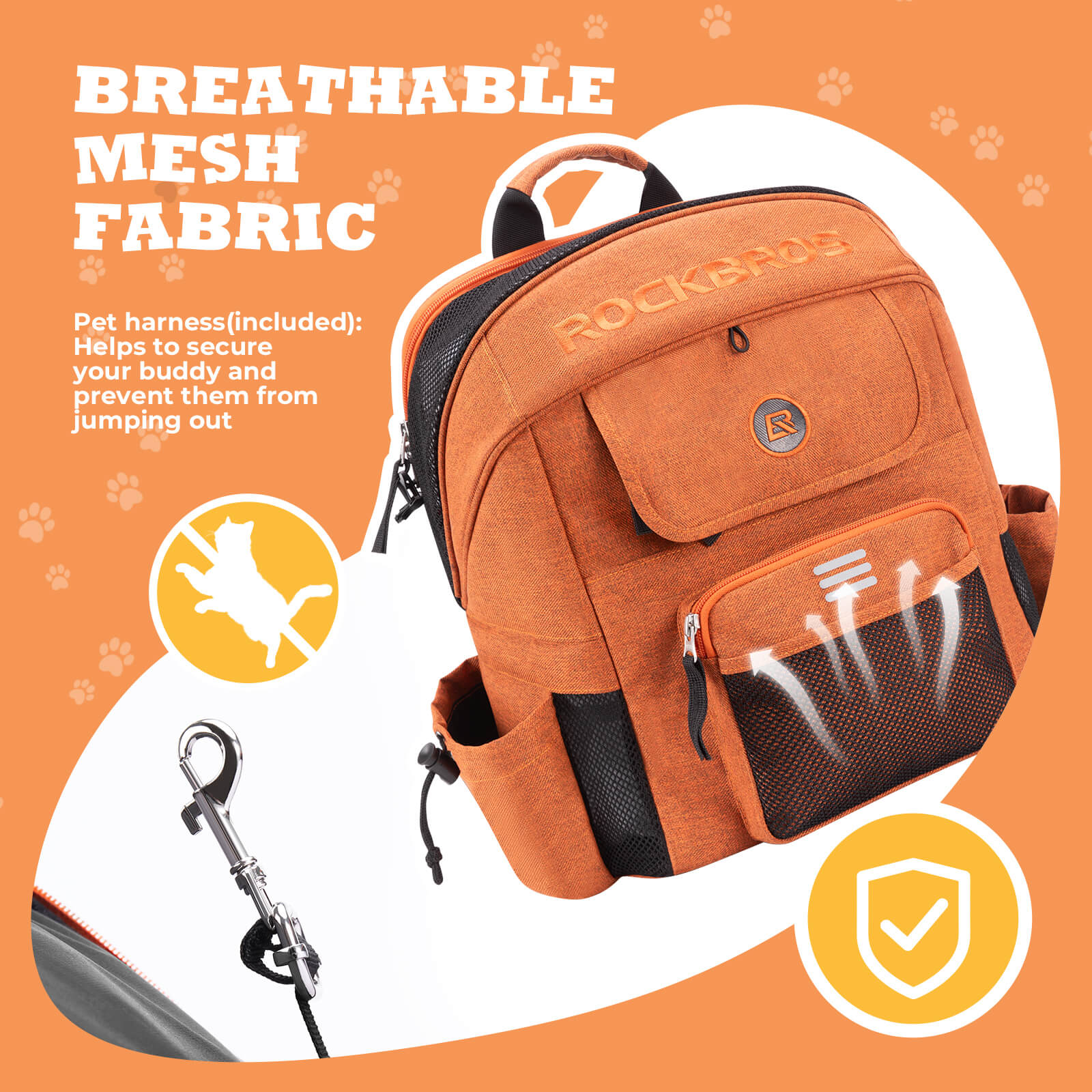 Brompton Foldable Pet Handlebar Bike Bag - 21L